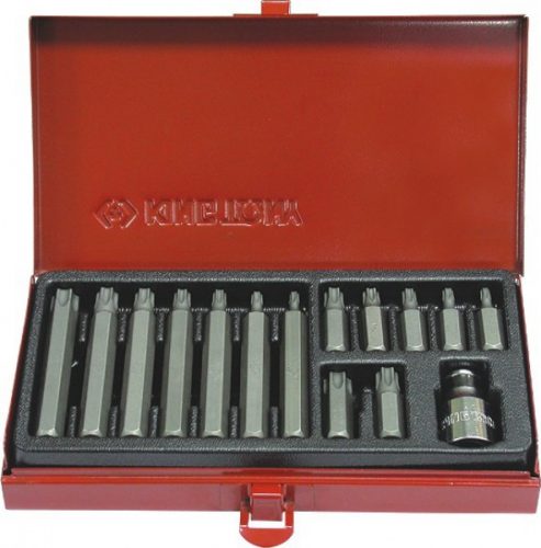 15 részes bitkészlet 10mm-es (torx) 1015PQ