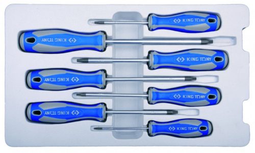 7 részes csavarhúzó készlet furatos torx. 30307PR