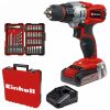 Einhell TE-CD 18/2 Li +39 (1x2,5 Ah) akkus ütvefúró-csavarozó szett