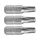 FORTUM behajtóhegy TORX, 3 db, S2 acél; T 15×25mm, bliszteren