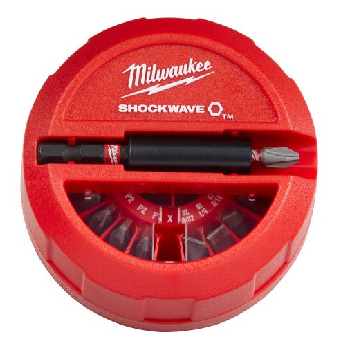 Milwaukee 15 darabos Shockwave™ PH/PZ/TX készlet 1 db