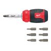 Milwuakee 8 in 1 Compact Multi-Bit Screwdriver