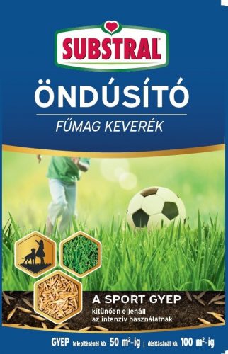 SUBSTRAL Öndúsító fűmag keverék - Sport gyep 1 kg