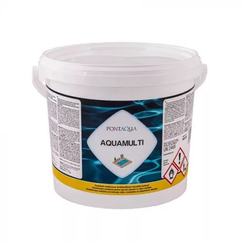 Aquamulti maxi kombi 3 kg 200g-os tabletta (algaölő+pelyhesítő+klór)